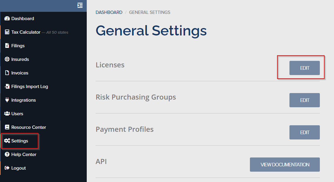 Adding Utah Licenses to your User Account